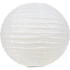 Meilleure vente 🎁 SKYLANTERN Boule Papier 30 Cm Collection Rose Gold Et Pois 🌟