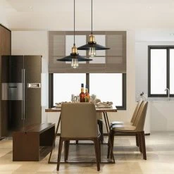 Promo ❤️ BARCELONA LED Lampe Pendante Rétro "CLOCK WORK" Avec Douille E27 60W ✔️ -Suspension Soldes 46343614 3