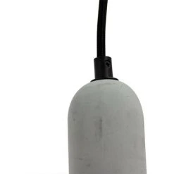 Grosses soldes ⌛ XANLITE - Suspension à Douille En Béton, Culot E27 - SDC01EG 😉 -Suspension Soldes 47378139 5
