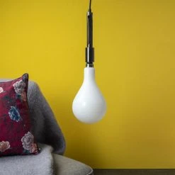 Nouveau ⭐ XANLITE - Suspension Aiguille En Métal Noir, Culot E27 - COSDEAIB ⭐ -Suspension Soldes 47378145 3