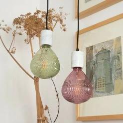 Offres 🔥 XANLITE - Suspension à Douille En Marbre Blanc, Culot E27 - SDM01EW ✨ -Suspension Soldes 47378628 3