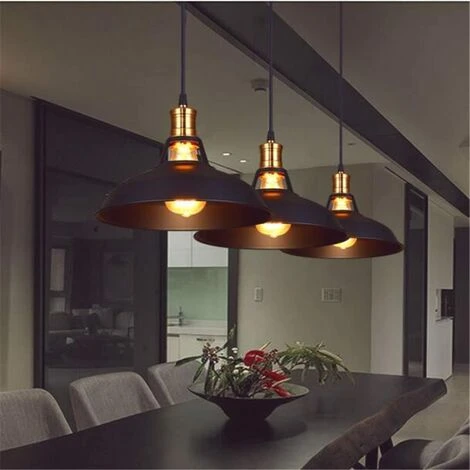 Les meilleures critiques de 🔥 STOEX 3PCS Suspension Luminaire Vintage Métal 27cm, Lustre Plafonnier Industriel Lampes LED E27 Corde Ajustable Pour Salon Cuisine Restaurant Salle à Manger Chambre - Noir - Noir 🥰 3 Les meilleures critiques de 🔥 STOEX 3PCS Suspension Luminaire Vintage Métal 27cm, Lustre Plafonnier Industriel Lampes LED E27 Corde Ajustable Pour Salon Cuisine Restaurant Salle à Manger Chambre - Noir - Noir 🥰 – Image 3