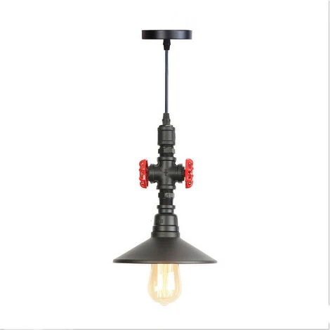 Acheter 😀 STOEX Rétro Suspension Lustre Industrielle Lampe De Plafond De Tuyau D'eau Lampe De Plafond Noir ✔️ 4 Acheter 😀 STOEX Rétro Suspension Lustre Industrielle Lampe De Plafond De Tuyau D'eau Lampe De Plafond Noir ✔️ – Image 4