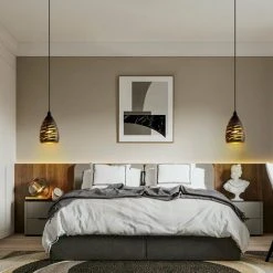 Top 10 ✔️ GOECO Moderne LED Suspension Luminaire, Lustre Industriel En Creux Sculpté, Lampe De Plafond En Métal Cage Pendentif Abat-Jour Noir E27 Lampe Pour Salon Cuisine Couloir Restaurant Loft Café Bar 🥰 7 Top 10 ✔️ GOECO Moderne LED Suspension Luminaire, Lustre Industriel En Creux Sculpté, Lampe De Plafond En Métal Cage Pendentif Abat-Jour Noir E27 Lampe Pour Salon Cuisine Couloir Restaurant Loft Café Bar 🥰 -Suspension Soldes 48221713 3