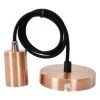 Acheter 😉 Suspension Luminaire Style Vintage XXCELL - Cuivre Brossé - E27 - 1m - Cuivre 🤩
