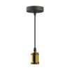 Budget 💯 Suspension Luminaire Style Antique XXCELL - Bronze Mat - E27 - 1m - Bronze 🌟