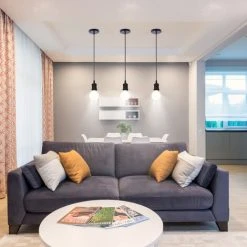 Sortie 🌟 STOEX Lot De 4 Suspension Douille Couleur Douille E27 60W Max Câble Ajustable Noir 1m Style Rétro, Noir ⭐ 9 Sortie 🌟 STOEX Lot De 4 Suspension Douille Couleur Douille E27 60W Max Câble Ajustable Noir 1m Style Rétro, Noir ⭐ -Suspension Soldes 49328329 5