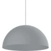 Meilleure vente ⌛ Lumicom - CASSIS Lustre Suspension, Design Modern, Unicolore Opaque, 40cm, Gris - 1x E27 🎁