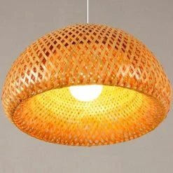 Budget 😉 BARCELONA LED Lampe Suspendue En Osier Hanna E27 | Blanc - Blanc 😍 -Suspension Soldes 50378969 4