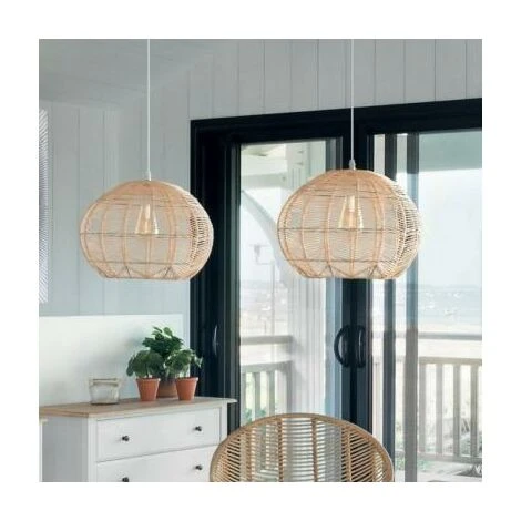 Top 10 🥰 SILAMP Suspension Rotin Naturel Ronde Beige 38cm Pour Ampoule E27 - Selon Ampoule ⌛ 1 Top 10 🥰 SILAMP Suspension Rotin Naturel Ronde Beige 38cm Pour Ampoule E27 - Selon Ampoule ⌛