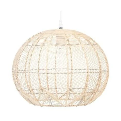 Top 10 🥰 SILAMP Suspension Rotin Naturel Ronde Beige 38cm Pour Ampoule E27 - Selon Ampoule ⌛ 2 Top 10 🥰 SILAMP Suspension Rotin Naturel Ronde Beige 38cm Pour Ampoule E27 - Selon Ampoule ⌛ – Image 2