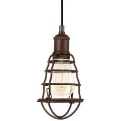 Promo ⭐ EGLO Lampe Suspendue PORT SETON 25 W Marron Antique 49809 - Brun 👏 -Suspension Soldes 5099069 3