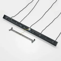 Meilleure affaire ❤️ LUCANDE Suspension à Intensité Variable 'Andrik' En Métal Pour Salon & Salle à Manger - Sable Noir ✨ -Suspension Soldes 51384805 3