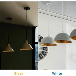 Offres 🧨 LITZEE Suspension E27 Avec Anneau à Vis, Câble Tissu Réglable , Suspension Compatible Avec Abat-jour, Douille Idéale Pour Suspension De Cuisine, Noir,0.5m 😉 -Suspension Soldes 51555141 5