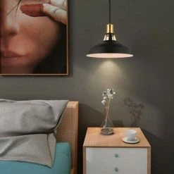 Grosses soldes ⭐ Minetgnon 1Pcs Métal Retro Suspensions Luminaires Industriel Edison Simplicité Lustre Vintage Plafonnier 27cm Noir 🔔 7 Grosses soldes ⭐ Minetgnon 1Pcs Métal Retro Suspensions Luminaires Industriel Edison Simplicité Lustre Vintage Plafonnier 27cm Noir 🔔 -Suspension Soldes 51929599 3