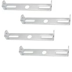 Offres ⌛ Support Plaque Plafonnier,Accessoires Fixation Lustre,Support Fixation Plafonnier,pour Accessoires Support Lampe D'Éclairage Lustre Plafond Bureau à Domicile (Argent),Starlight,4 Pièces 🎁