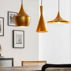 Meilleure vente ✨ LEDKIA Suspension Métal Presley Doré - Doré 🔔 7 Meilleure vente ✨ LEDKIA Suspension Métal Presley Doré - Doré 🔔 -Suspension Soldes 5276839 3