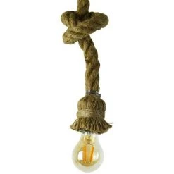Vente flash ❤️ BARCELONA LED Suspension "Rope E27" ⌛ -Suspension Soldes 52858960 2