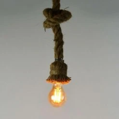 Vente flash ❤️ BARCELONA LED Suspension "Rope E27" ⌛ -Suspension Soldes 52858960 4