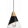Le moins cher 🛒 BARCELONA LED Lampe Suspendue Scandinave "Ador" | Noir - Noir 🧨