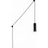Tout neuf 💯 BARCELONA LED Lampe Suspendue Avec Prise Et Interrupteur, GU10, "RIM' | Noir - Noir ⭐