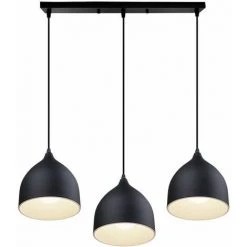 Les meilleures critiques de 💯 AXHUP Suspension Luminaire Contemporain E27 17x19cm Lustre 3 Tête Noir ⌛