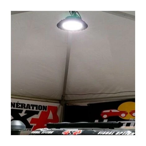 Nouveau 😀 SILAMP Suspension Industrielle HighBay UFO 150W IP65 NOIR (Pack De 5) ❤️ 2 Nouveau 😀 SILAMP Suspension Industrielle HighBay UFO 150W IP65 NOIR (Pack De 5) ❤️ – Image 2