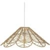 Budget 🔔 HOMEMAISON Suspension Fleur En Corde Naturel Ø58 Cm - Naturel ⭐