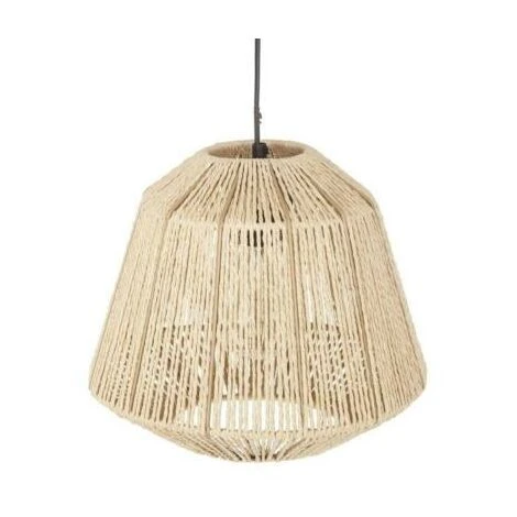 Vente flash 💯 SILAMP Suspension Naturelle Corde 29cm Pour Ampoule E27 ✔️ 2 Vente flash 💯 SILAMP Suspension Naturelle Corde 29cm Pour Ampoule E27 ✔️ – Image 2