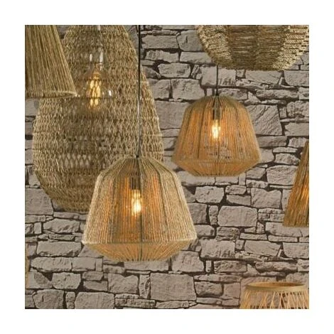 Vente flash 💯 SILAMP Suspension Naturelle Corde 29cm Pour Ampoule E27 ✔️ 4 Vente flash 💯 SILAMP Suspension Naturelle Corde 29cm Pour Ampoule E27 ✔️ – Image 4