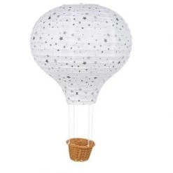 Vente flash 😉 Suspension Papier Star Montgolfière Sans Douille Ostaria - Blanc - Blanc ❤️ -Suspension Soldes 54435785 4
