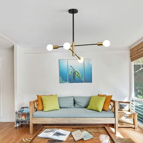 Nouveau ✨ GOECO Suspension Luminaire LED, Lustre Industriel Rétro Noirs E27, Plafonnier à Angle Réglable à 180 °, Lumières Vintage Pour Salon Cuisine Chambre Salle à Manger (Ampoule Non Incluse) 🎉 2 Nouveau ✨ GOECO Suspension Luminaire LED, Lustre Industriel Rétro Noirs E27, Plafonnier à Angle Réglable à 180 °, Lumières Vintage Pour Salon Cuisine Chambre Salle à Manger (Ampoule Non Incluse) 🎉 – Image 2