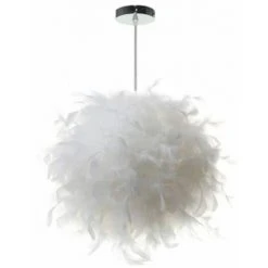 Budget 🔥 BEICHEN Plafonnier Suspension Luminaire Lustre Moderne Luminaire Salon Plafonnier Salon Lustre Suspendue En Plumes Lampe De Plumes Déco 👍
