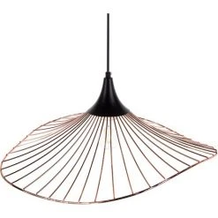Bon marché 👏 BELIANI Lampe Suspension En Métal Cuivré - Cuivré 🥰 -Suspension Soldes 5501918 4
