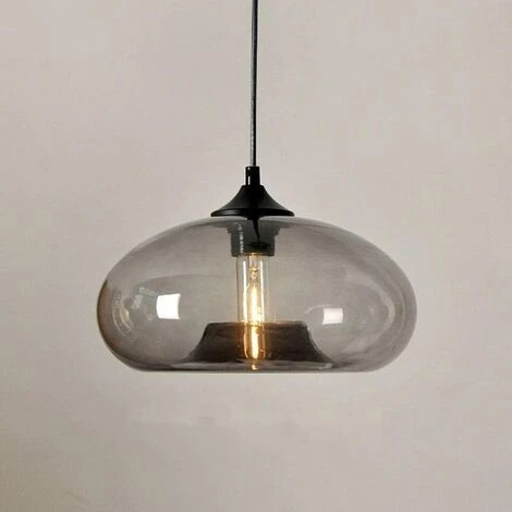 Offres 😀 GOECO Suspension Luminaire Industriel Vintage LOFT E27 Lustre Plafonniers Avec Placage Miroir Gris Abat-Jour, Verre Lampe De Salle à Manger Cuisine Salon Chambre 🧨 1 Offres 😀 GOECO Suspension Luminaire Industriel Vintage LOFT E27 Lustre Plafonniers Avec Placage Miroir Gris Abat-Jour, Verre Lampe De Salle à Manger Cuisine Salon Chambre 🧨