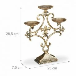 Offres 🔔 JARDIBRICODECO Chandelier Trois Bras ⭐ -Suspension Soldes 55316474 4