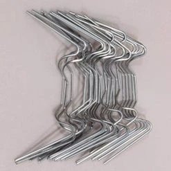 Meilleure affaire ✔️ CATHERINE Clips De Fil De Vitrage De Serre, Clips De Fixation De Vitre De Verre De Serre En Acier Inoxydable Clips De Vitrage De Type W ⌛ -Suspension Soldes 55654557 4