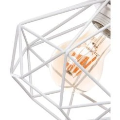 Remise 🔔 STOEX Suspension Industrielle 3 Lampes Lustre Métal Plafonnier Lumières E27 Pour Salon Cuisine Chambre Salle à Manger, Blanc ⭐ 7 Remise 🔔 STOEX Suspension Industrielle 3 Lampes Lustre Métal Plafonnier Lumières E27 Pour Salon Cuisine Chambre Salle à Manger, Blanc ⭐ -Suspension Soldes 55909652 3