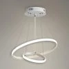 Bon marché ⭐ COMELY Suspension Luminaire LED, Lustre Circulaire Moderne, Suspension Blanc 4000K, Lampe De Plafond éclairage Intérieur De La Chambre à Coucher Du Salon ✔️