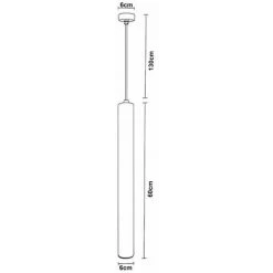 Sortie ✔️ Luminaire Suspendu GU10 IP20 60cm Blanc - Blanc - SILUMEN 🎁 7 Sortie ✔️ Luminaire Suspendu GU10 IP20 60cm Blanc - Blanc - SILUMEN 🎁 -Suspension Soldes 56327407 4