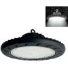 Meilleur prix 👏 Suspension Industrielle HighBay UFO 200W IP65 NOIR - Blanc Neutre 4200k - 5500k - SILUMEN ✔️