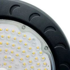 Meilleur prix 👏 Suspension Industrielle HighBay UFO 200W IP65 NOIR - Blanc Neutre 4200k - 5500k - SILUMEN ✔️ -Suspension Soldes 56327475 5