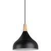 Bon marché 🎉 WOTTES Créative Simple Suspension Luminaire E27 Éclairage Intérieur Lustre Suspension Chambre Salon (Noir) - Noir ✔️