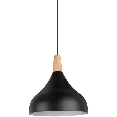 Bon marché 🎉 WOTTES Créative Simple Suspension Luminaire E27 Éclairage Intérieur Lustre Suspension Chambre Salon (Noir) - Noir ✔️ 1 Bon marché 🎉 WOTTES Créative Simple Suspension Luminaire E27 Éclairage Intérieur Lustre Suspension Chambre Salon (Noir) - Noir ✔️