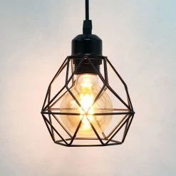 Promo 🛒 STOEX Lustre Suspension Industrielle Vintage 3 Lumières Design Rétro Lampe E27 Pour Salon Chambre Cuisine Salle à Manger Noir Avec Support Barre ❤️ 8 Promo 🛒 STOEX Lustre Suspension Industrielle Vintage 3 Lumières Design Rétro Lampe E27 Pour Salon Chambre Cuisine Salle à Manger Noir Avec Support Barre ❤️ -Suspension Soldes 58819825 4