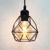Promo ❤️ STOEX Lustre Suspension Industrielle Vintage Design Rétro Luminaire Led E27 Pour Salon Chambre Cuisine Salle à Manger - Noir 🎁