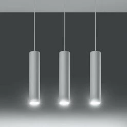 Sortie ⭐ FALSE Suspension 3 Lampes Pour Ampoule GU10 - Blanc - SILUMEN ⌛ -Suspension Soldes 58969782 3
