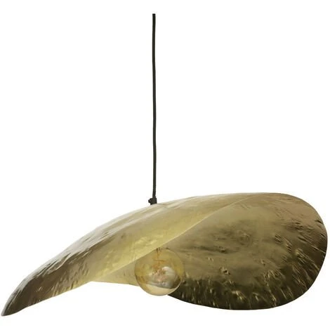 Remise 🧨 Atmosphera - Luminaire Suspension En Métal Doré D 80 Cm - Doré 🔔 1 Remise 🧨 Atmosphera - Luminaire Suspension En Métal Doré D 80 Cm - Doré 🔔