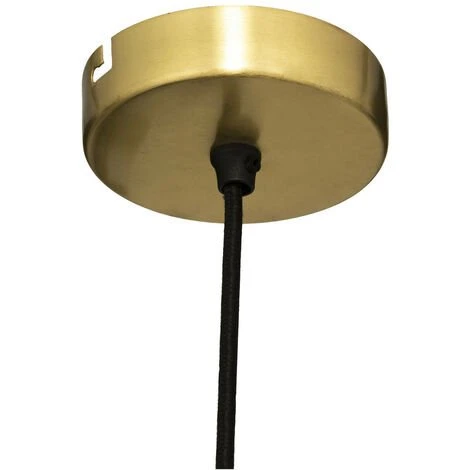 Remise 🧨 Atmosphera - Luminaire Suspension En Métal Doré D 80 Cm - Doré 🔔 4 Remise 🧨 Atmosphera - Luminaire Suspension En Métal Doré D 80 Cm - Doré 🔔 – Image 4