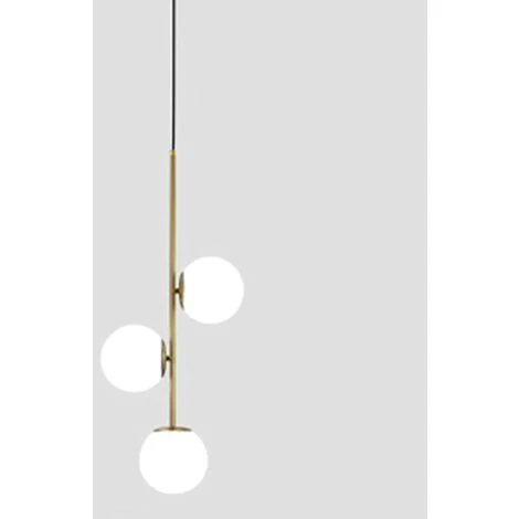 Acheter 🛒 ZOLGINAH Suspension à 3 Lumières Globe En Verre Blanc, Verre Blanc & Matel Doré Lampe Suspendue Lustre Plafonnier (3 Voies) ✔️ 1 Acheter 🛒 ZOLGINAH Suspension à 3 Lumières Globe En Verre Blanc, Verre Blanc & Matel Doré Lampe Suspendue Lustre Plafonnier (3 Voies) ✔️